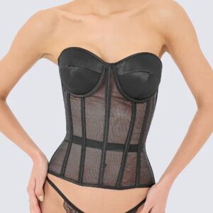 Perfect Corset Secret Form Bra (Black) NWT